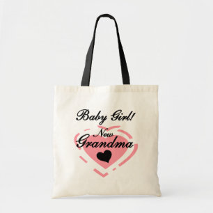 Neue Grandma Baby Girl Tshirts und Geschenke Tragetasche