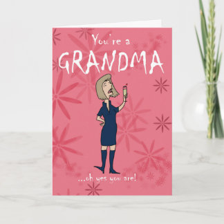 Neue Grandma-Grußkarte Karte
