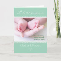 Neue Großeltern Gender Neutral Green