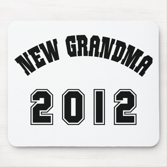 Neue Großmutter 2012 Mousepad (Vorne)