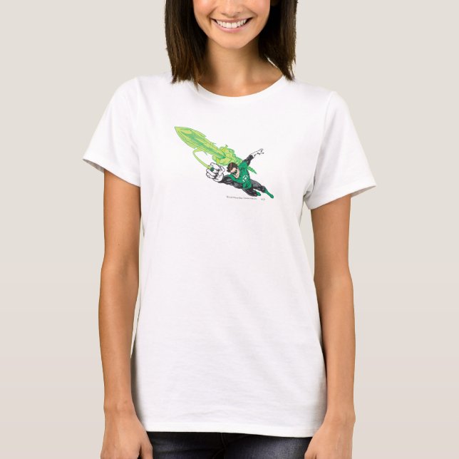 Neue grüne Lantern 5 T-Shirt (Vorderseite)