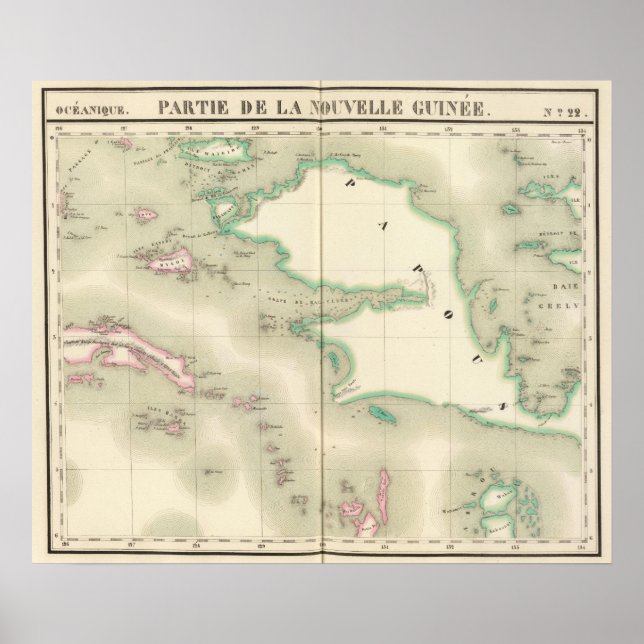 Neue Guinea Ozeanien Nr. 22 Poster (Vorne)