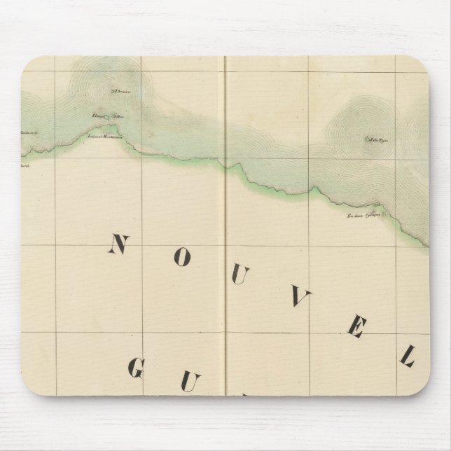 Neue Guinea Ozeanien Nr. 23 Mousepad (Vorne)
