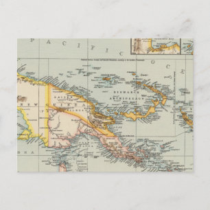 Neue Guinea, Papuanischer Archipel Postkarte