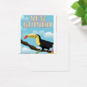Neue Guinea Toucan Reiseplakat