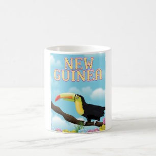 Neue Guinea Toucan Reiseplakat Tasse