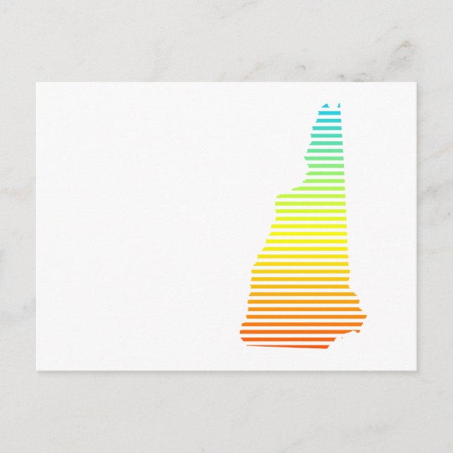 Neue Hampshire Chilfade Postkarte (Vorderseite)