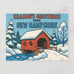 NEUE HAMPSHIRE-Postkarte Postkarte