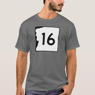 Neue Hampshire-Route 16 T-Shirt