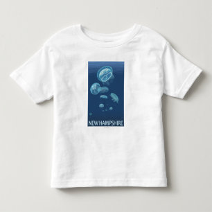 Neue HampshireJellyfish Szene Kleinkind T-shirt