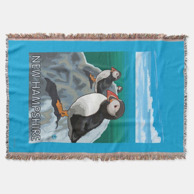 Neue HampshirePuffins Szene Decke (Vorderseite)