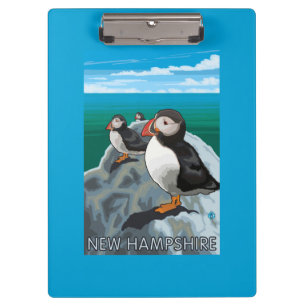 Neue HampshirePuffins Szene Klemmbrett