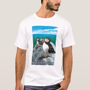 Neue HampshirePuffins Szene T-Shirt