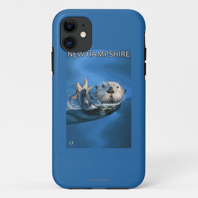 Neue HampshireSea Otter-Szene Case-Mate iPhone Hülle (Rückseite)