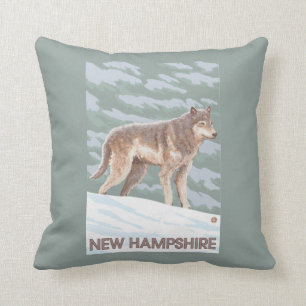 Neue HampshireWolf Szene Kissen
