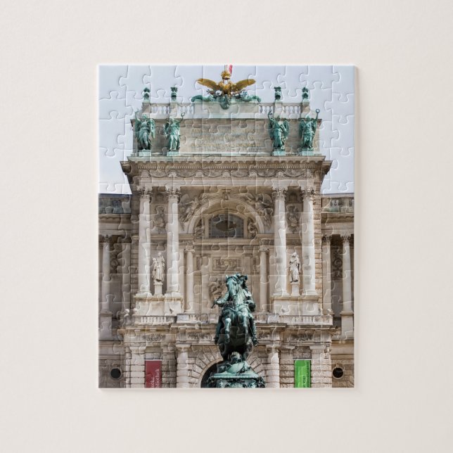 Neue Hofburg Wien Foto Puzzle (Vertikal)