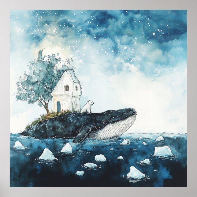 Neue Horizonte - Der Wal und der Polarbär Poster (Vorne)