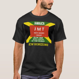 NEUE HORIZONTE. Einfaches dunkles T-Shirt