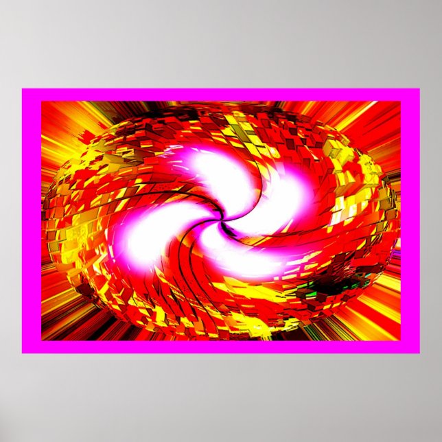 Neue Horizonte Kunst Poster (Vorne)