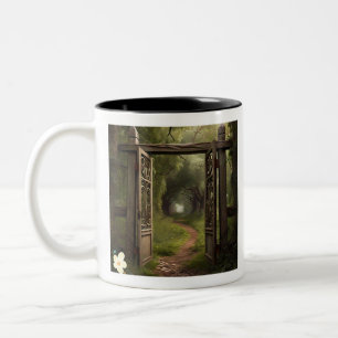 "Neue Horizonte" Zweifarbige Tasse