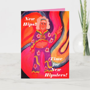 Neue Hüftkarte 2 Feiertagskarte