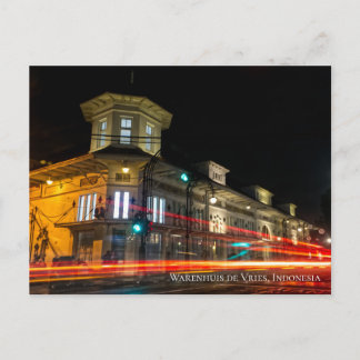 Neue Indies Art Deco Architektur Ästhetik Postkarte