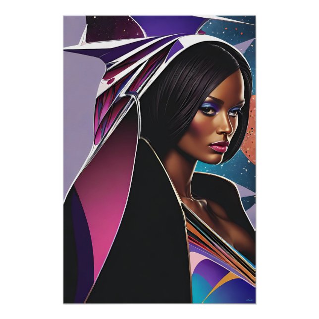 Neue interdimensionale Prinzessin - Ken Gage Art Poster (Vorderseite)
