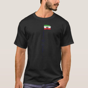 Neue iranische Flagge Keine Hijab Female Fire Supp T-Shirt
