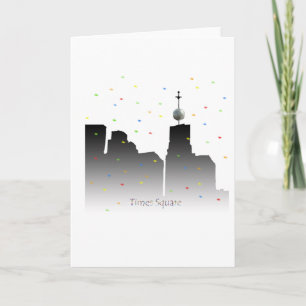 neue Jahre des Times Square Feiertagskarte
