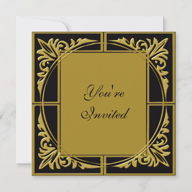 Neue Jahre Party-lädt ein Einladung (Vorderseite)