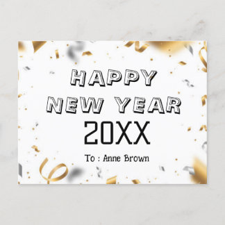 Neue Jahre Postkarte