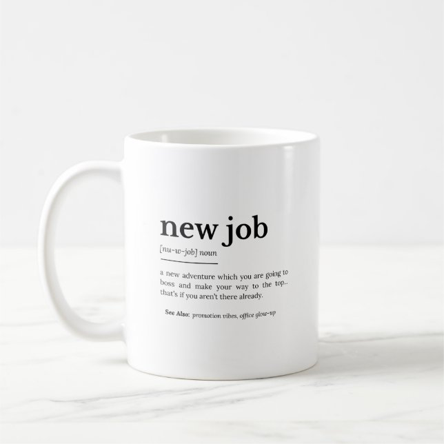 Neue Jobdefinition Kaffeetasse (Links)