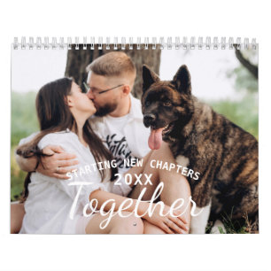 Neue Kapitel Benutzerdefiniert 2026 Modernes Paar Kalender