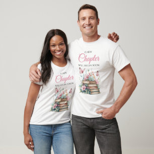 Neue Kapitel-Geschichtenbuch-Baby-Party Daddy T-Shirt