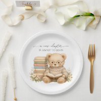 Neue Kapitel Teddybär-Geschichtenbuch-Baby-Party