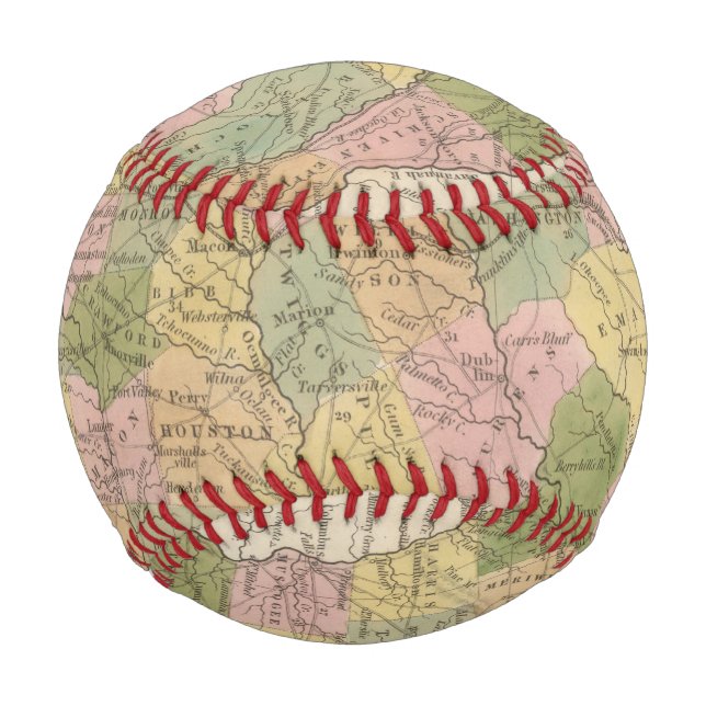 Neue Karte für Georgien Baseball (Vorderseite)
