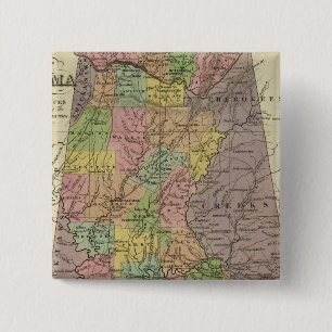Neue Karte von Alabama Button