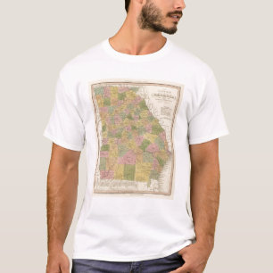 Neue Karte von Georgia T-Shirt