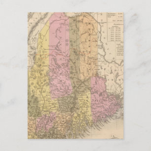 Neue Karte von Maine