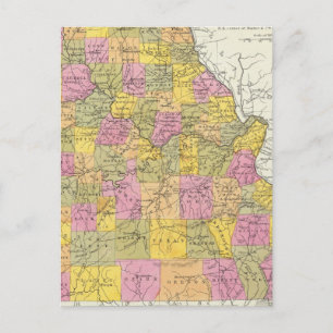 Neue Karte von Missouri