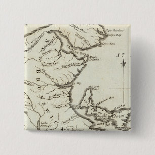 Neue Karte von Nova Scotia, New Brunswick Button