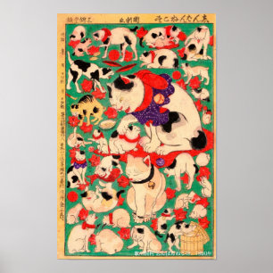 Neue Katzenkollektion Poster