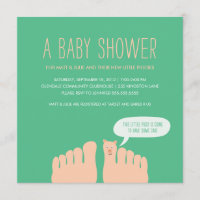 Neue kleine Piggies Babyparty
