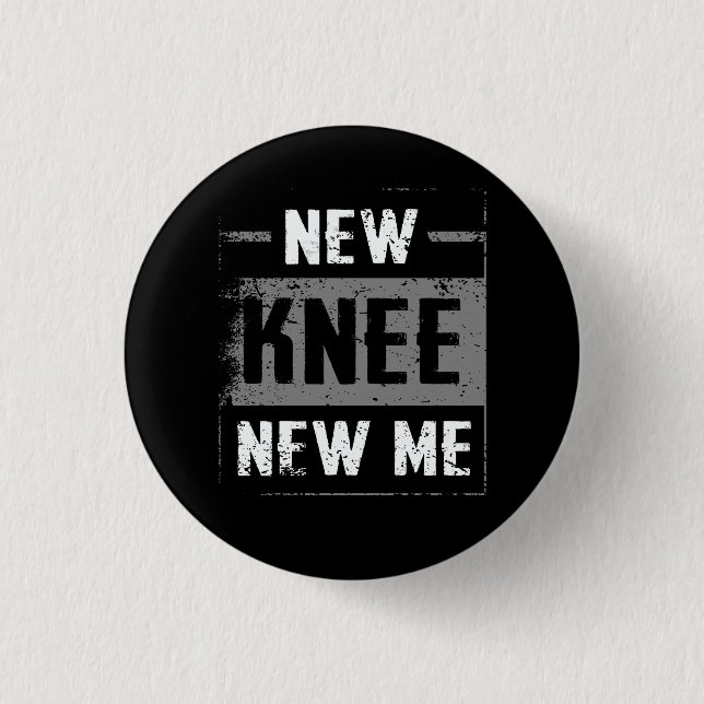 Neue Knie-New-Me-Substitution-Operation nach Poste Button (Vorderseite)