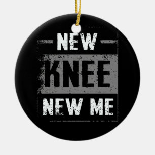 Neue Knie-New-Me-Substitution-Operation nach Poste Keramik Ornament