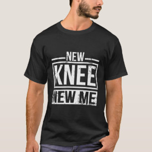 Neue Knie-New-Me-Substitution-Operation nach Poste T-Shirt