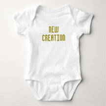 Neue Kreation - Baby Boy Bodysuit Gold