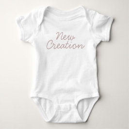 Neue Kreation - Baby Girl Bodysuit Pink Baby Strampler