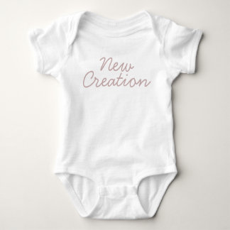Neue Kreation - Baby Girl Bodysuit Pink Baby Strampler