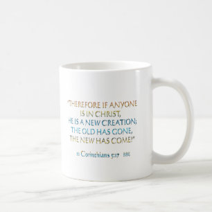 Neue Kreatur in Christus Tasse
